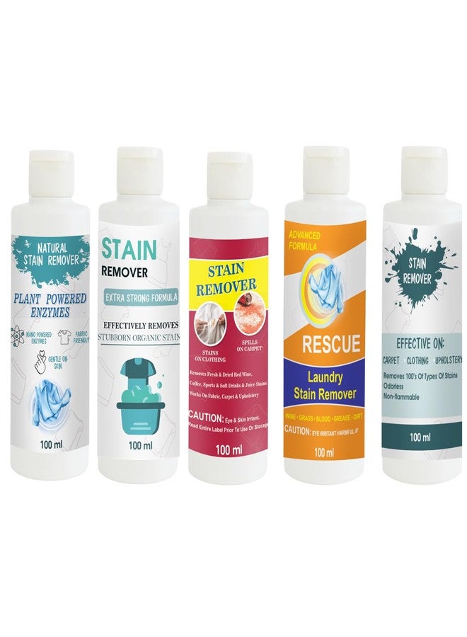 مجموعة مزيلات البقع من توفوس: مزيل بقع القمصان، والدمى، والأحمر، والبرتقالي، والسماء | محلول تنظيف متعدد الأسطح للملابس والأقمشة والمفروشات (100 غرام لكل عبوة) - Image 1